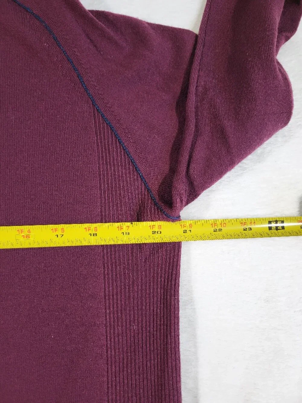 Rapha Finest Merino Track Top Full Zip Maroon Sweater - Large!